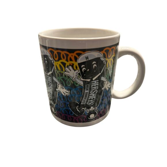 GUC Set of 7 Hershey's Chocolate Coffee Mugs Cups Vintage 1980s 1990s - Picture 7 of 9